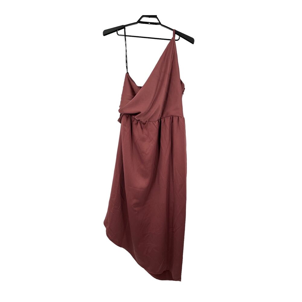City Chic dress Sensual sleeveless dark pink size XL 22 - Picture 6 of 7